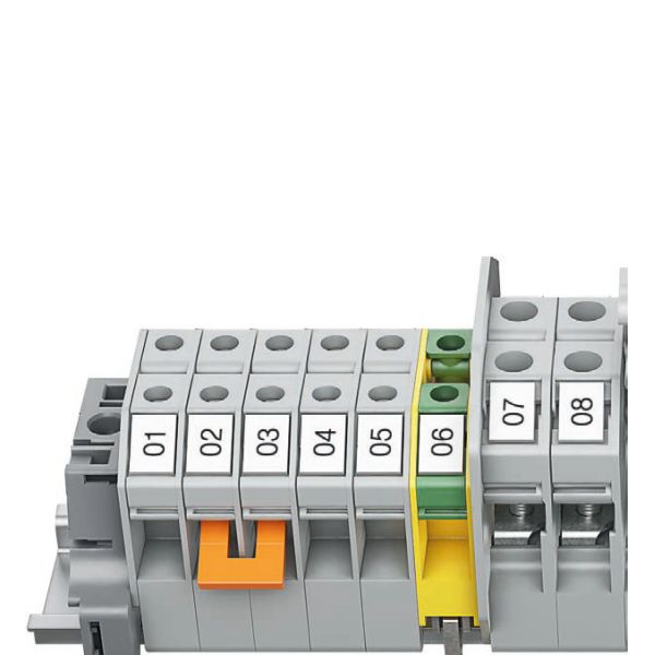 ring lug terminal block featuring stud technology TE Connectivity 1SNA511024R0500 for electrical installations