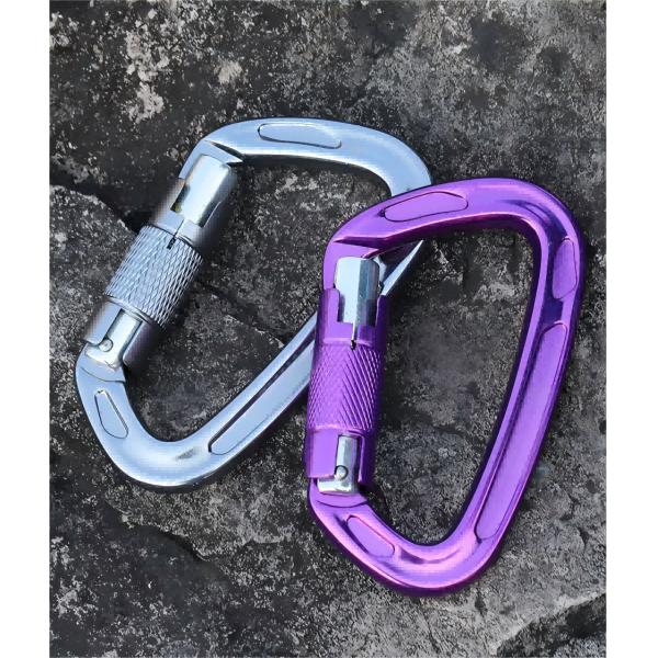 Машины для скалолазания Легкий и прочный алюминиевый крюк для приключений на открытом воздухе