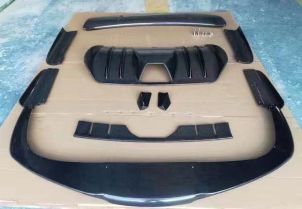 For Ferrari F430 Body Kit F430 Upgraded HAMANN Style Front Shovel Diffuser Spoiler Side Skirt F430 Carbon Fiber Body Kit