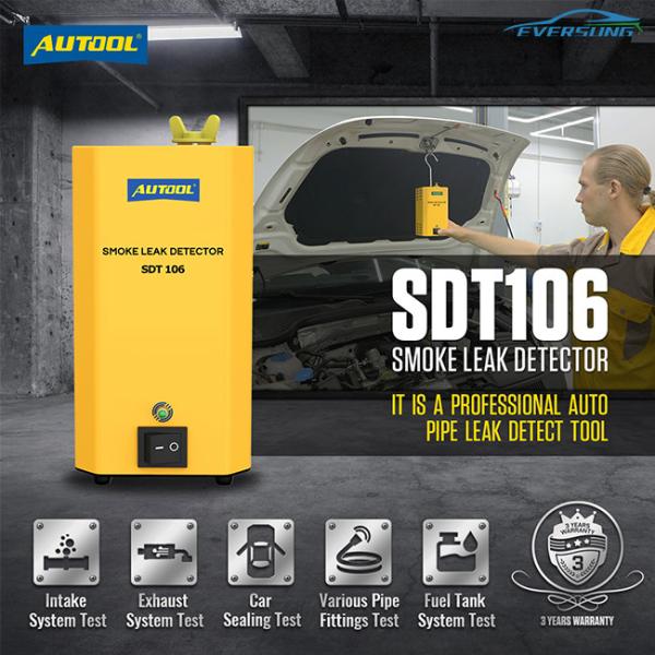 SDT106 Car Smoke Leak Detector 12V Automotive EVAP Gas Leak Locator