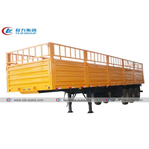 3 цапфы 45T 50T 60T 40ft склада груза загородки трейлер Semi