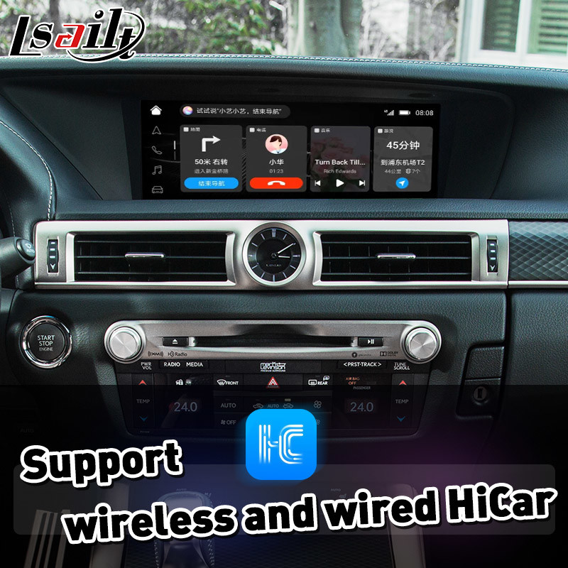 Lsailt Android Auto Carplay Interface for Lexus GS350 GS200t GS300h GS450h AWD F Sport 2016-2020