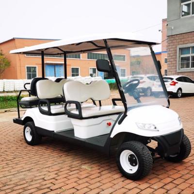Lightweight 60 Volt LSV 6 Seater Golf Cart 530Kg Lead Acid Battery
