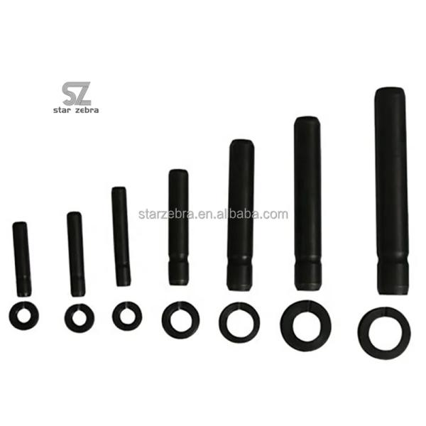 Black Alloy Steel Excavator Spare Parts Bucket Teeth Pins and Retainers for Optimal Performance