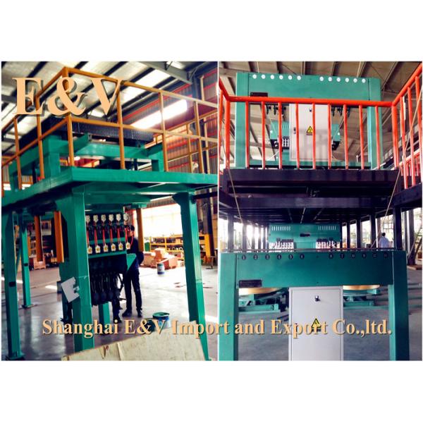 Copper Wire Upward Casting Machine CCR Line 500 Type Three Body Furnace