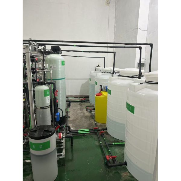 500l/h Ultrapure Water System with RO + EDI Technology and PLC Control for Precision Instruments