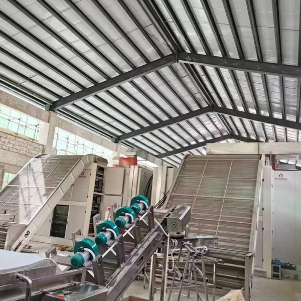 Full Automatic Multi Layer Mesh Belt Drying Machine For Vegetable
