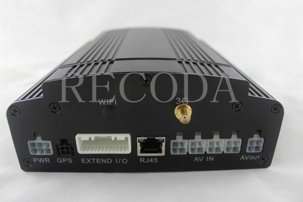 4Ch HDD Mobile DVR Truck Monitoring Digital DVR Support Andriod / IOS 4-Camera Industry-Grade Integrating 3G, Wi-Fi,GPS
