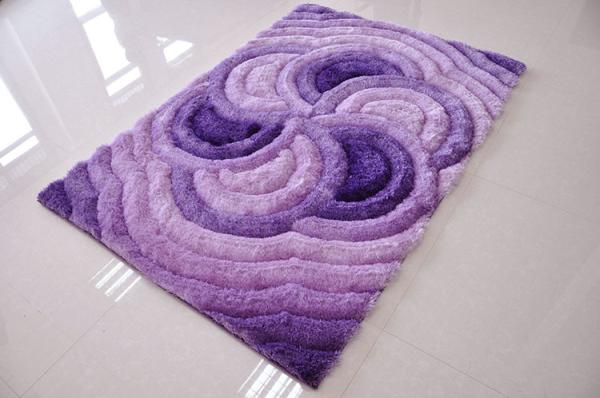 romantic polyester shaggy rug flower carpet and rug plush shaggy carpet home rug soft decoration colors available