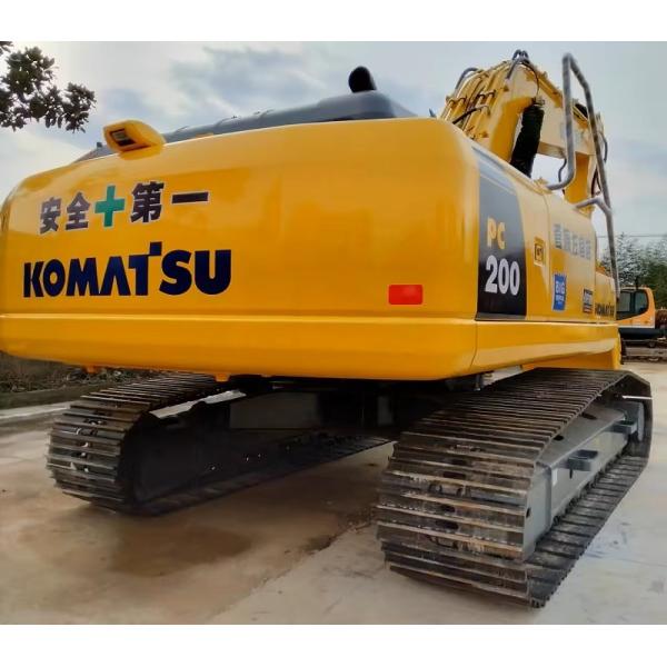 Комацу экскаватор 2840 мм трассовый желтый экскаватор PC200-8