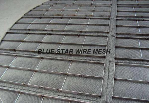 Duplex Stainless Steel Filter Wire Mesh Demister Pads / Coalescer 300 mm - 6000 mm