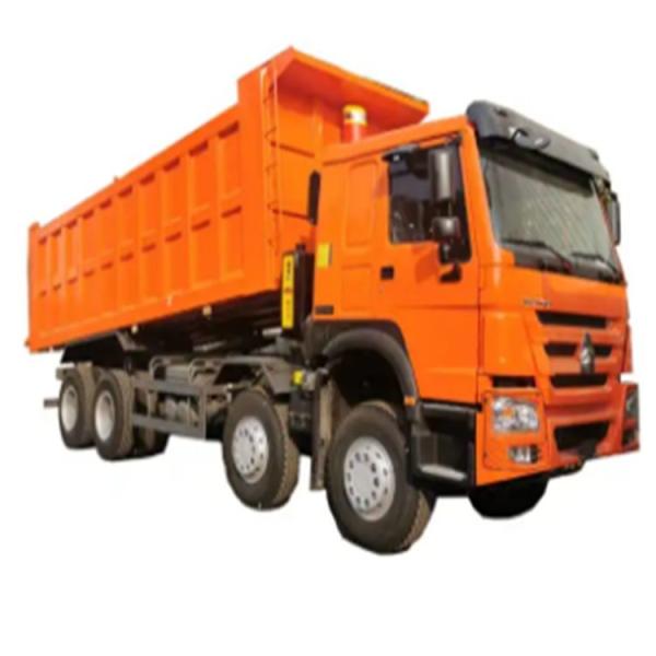 6x4 Heavy Dump Truck Sinotruk Howo 10 Tires 420HP 30 Cbm Cargo With Hard Firm Bodies For Mining Transportion
