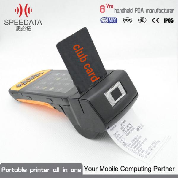 Mobile Windows OS Portable Data Collector Terminal for Smart Chip Card