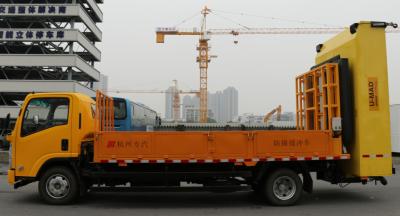 Security Construction Truck Mounted Impact Attenuator 8050×2450×3900mm