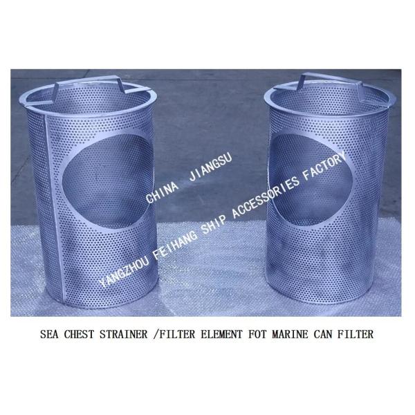 SEA CHEST FILTERS，SEA WATER STRAINER MATERIAL: STAINLESS STEEL