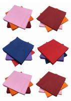 la pâte de bois a coloré les serviettes de papier jetables de personnalité de serviettes de papier