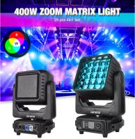 25*10W LED RGBW 4 en 1 matrice des phares mobiles avec divers effets de teinture stroboscopique