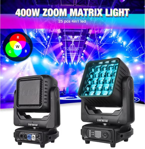 Lumière de tête mobile 4 en 1 LED haute luminosité haute qualité fournisseur