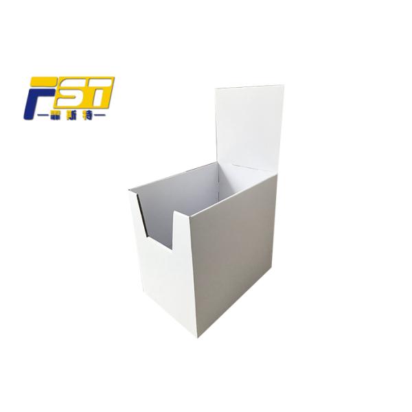 Эко- дружелюбные розничные ящики сброса картона, ящики популярного картона формы повторно используя