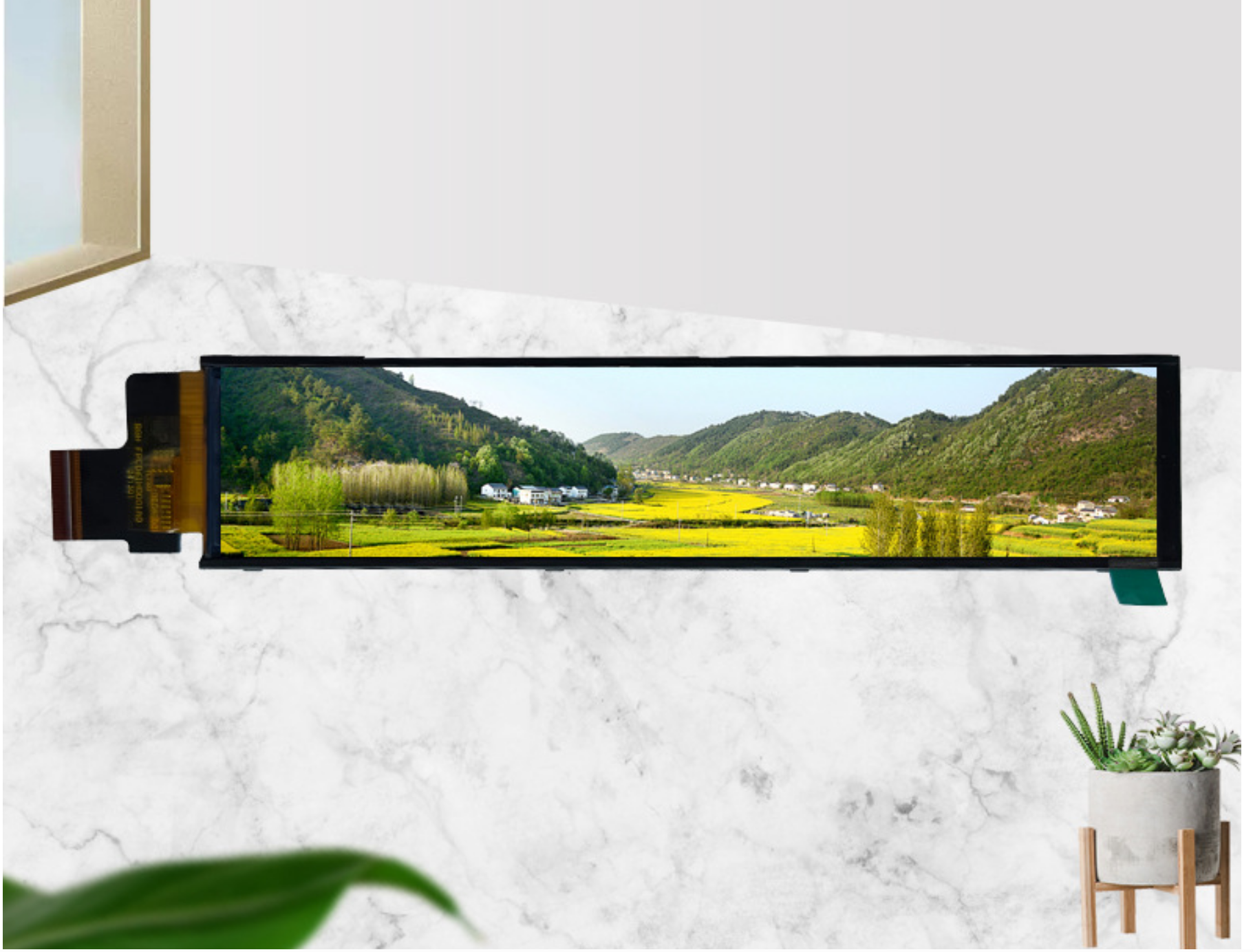 6.1 inch TFT LCD Module with 280RGBx1424 Resolution and MIPI Interface Driving IC ST7703I 12LEDS