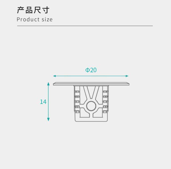 Professional Shelf Support Pegs Zinc Alloy Metal Hardware For Cabinet