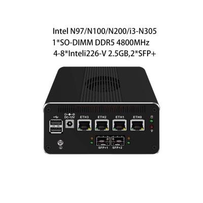 Zynshield Desktop Firewall Intel N100 Pfsense Ubuntu 4 Inteli226-V 2.5GB 2 SFP+