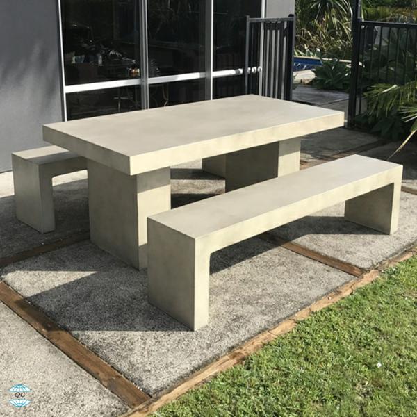 Bancos de assento de concreto GRC ao ar livre Bancos de assento de concreto de cimento de parque público