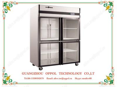 OP-504 Big Capacity Kitchen Freezer Customized Size Restaurant Fridge