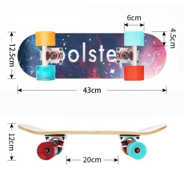 Wholesale Supreme 17inch children Peppa Pig complete skateboard kids gift for beginners