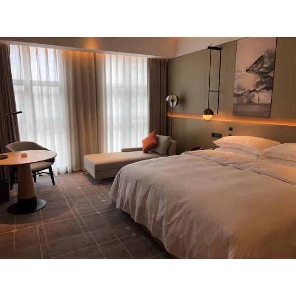 Morden Style Hotel Bedroom Furniture Set Size 2000*2000*300mm