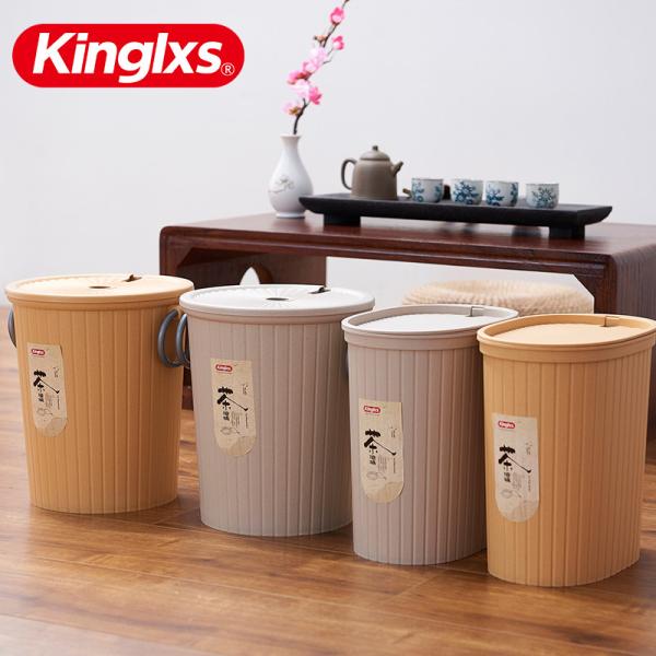 Hotel Room Kitchen Office Tea Leaves Plastic Dustbin Bucket