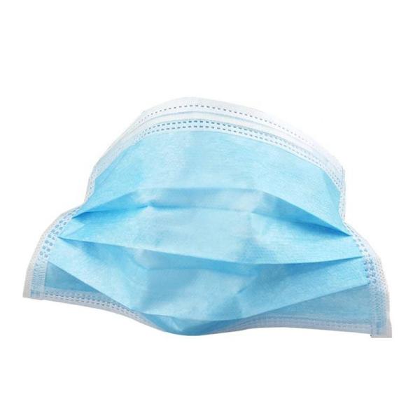 Blue White Medical 3 Layer Mask Dust Proof  Disposable Respirator Mask