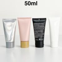 Manteiga Matte Black Cosmetic Squeeze Tube 4oz 8oz 10oz do corpo