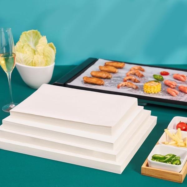 Custom Logo Printed Food Grade cooking paper roll Grease Proof Sandwich Paper for Food Preservation