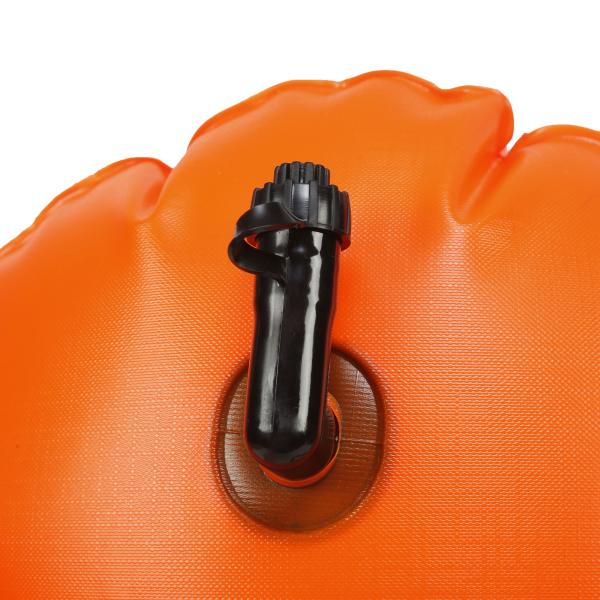 MOQ 100 pcs Outdoors 20L PVC Inflatable Swim Safety Float Buoy Waterproof Dry Floating Storage Bag
