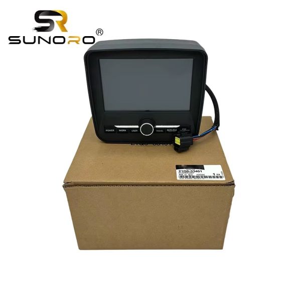 Excavator Parts Monitor Cluster Gauge Panel 21Q6-33400 21Q6-33401 for R140LC-9A