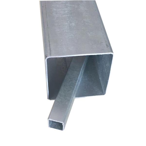 Le tube en acier structurel liquide de place galvanisé par 20*20mm zinguent enduit