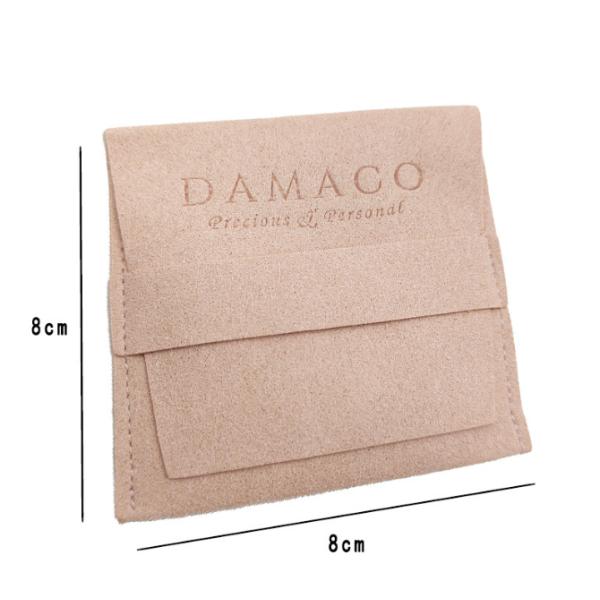 Folding Suede Velvet Jewelry Gift Bags Packaging Envelope Flap Microfiber Pouch