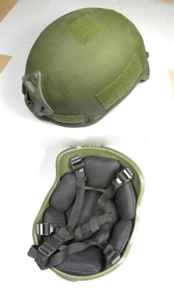 Camouflage Military Bulletproof Helmet , Military Police Helmet NIJ Sandard