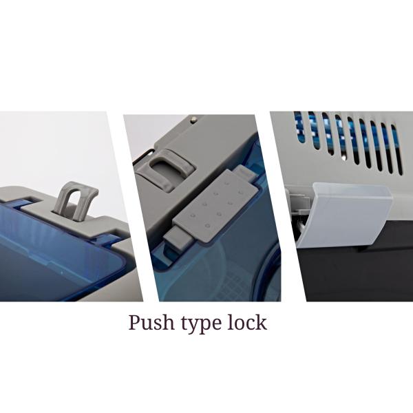 Несущая перемещения ODM OEM клетки перехода кота собаки PP пластиковая с окном в крыше