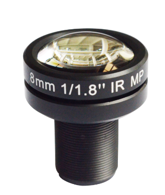 Low Distortion Lens 1/1.8