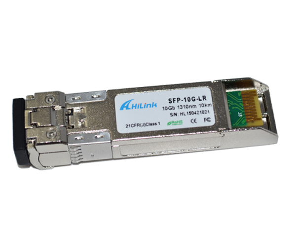 LC Connectors Dual Fiber Singlemode Fiber DDM 10G SFP LR 1310nm 20Km