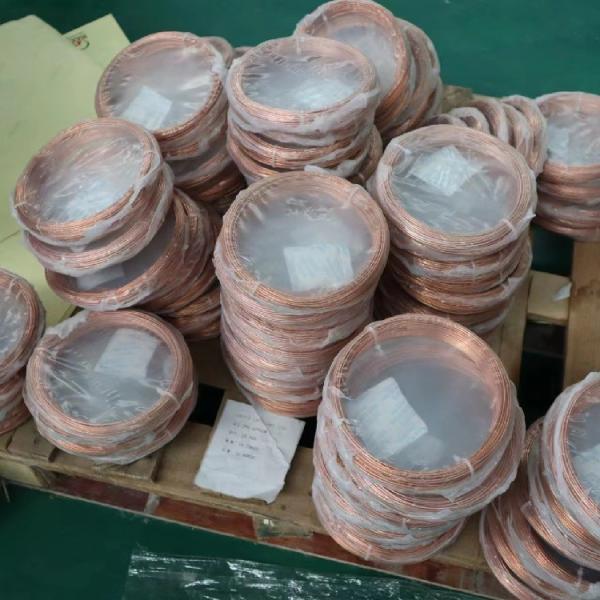 El aire acondicionado de la bobina de panqueques tubo de cobre sin costura 3/4 pulgadas AC tubo de cobre de calor