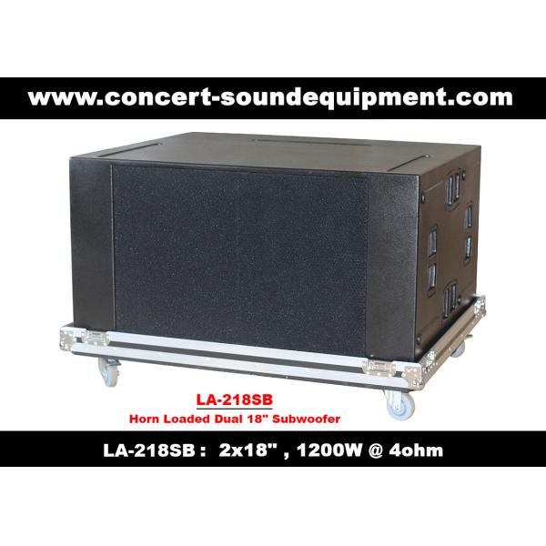 4ohm 1200W Concert Sound Equipment  2x18