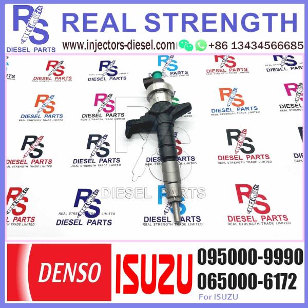 New diesel fuel injector truck engine spare parts 095000-9990 for ISUZU 4JJ1 injector diesel
