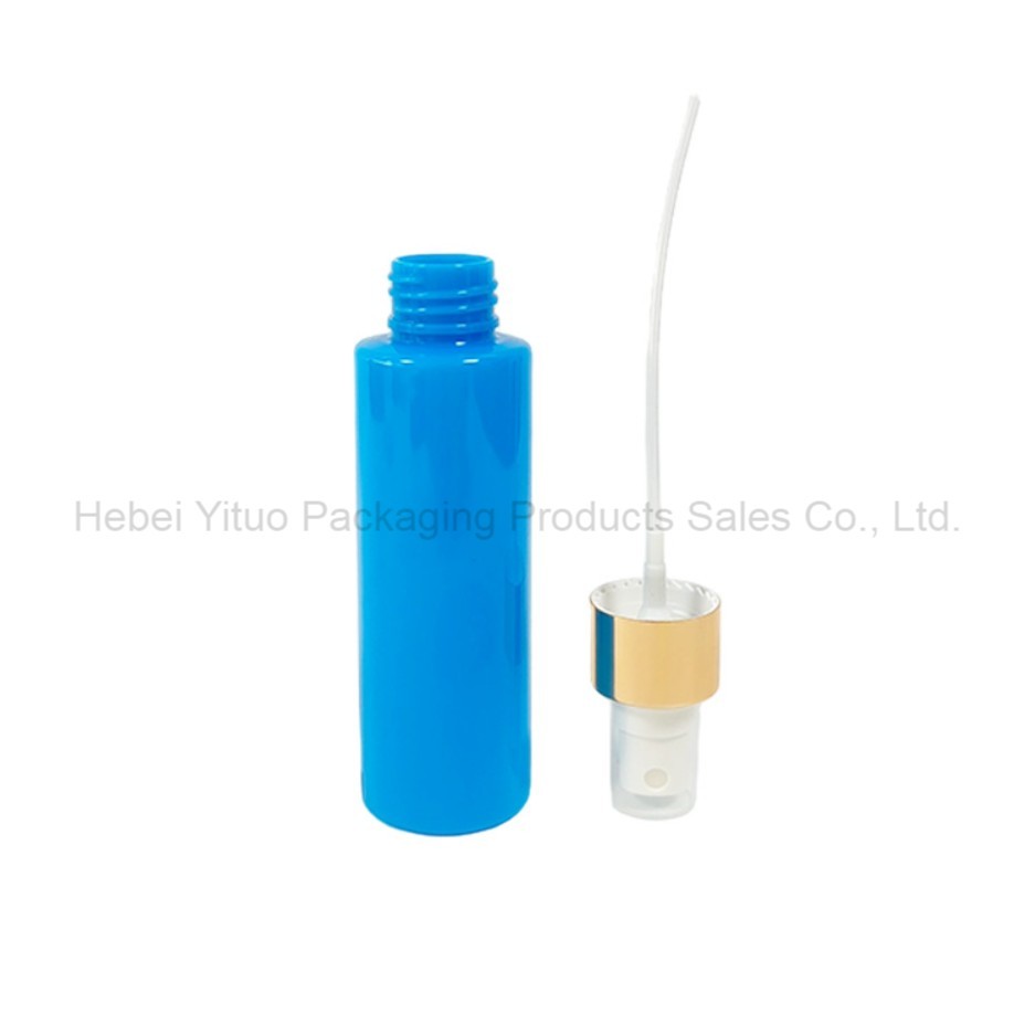 Eco-Friendly Refillable Cosmetic Spray Bottle Blue Customization Options Logo Printing Ideal For Personal Care Products