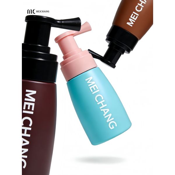 140ml 180ml Powder Spray Bottle with Precise Dosage 0.06cm³±0.01cm³, Food-Grade PET & PP, and Customizable Logo & Color