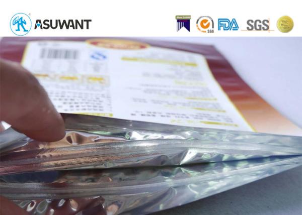O alimento de Mylar da folha de alumínio ensaca doces de chocolate levanta-se sacos do empacotamento de alimento