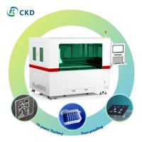 100W Infrared MOPA Laser Glass Drilling Machine 1500Kg With 250-450um Focusing Depth