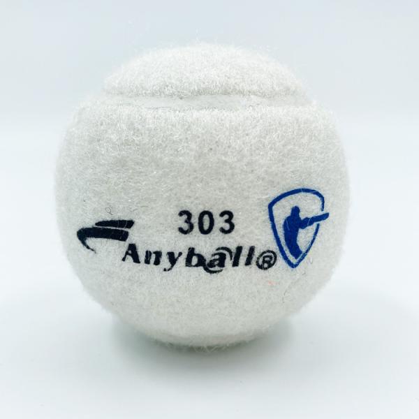 Rubber Training Fetch Tennis Racket Ball Pet Safe Dog Tennis Ball